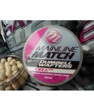 Mainline Match Dumbell Wafters 6mm Yellow - Pineapple