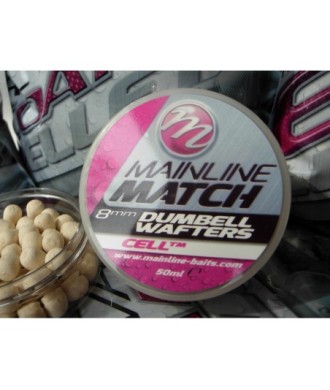 kaper sklep Mainline Match Dumbell Wafters 6mm Orange - Chocolate