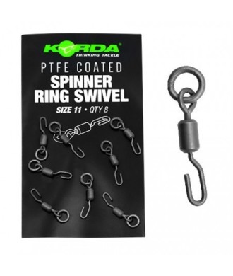 Korda PTFE Spinner Ring Swivels roz. 11