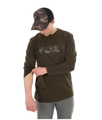 Fox long sleeve T-shirt khaki/camo