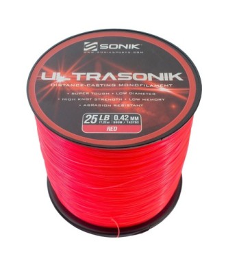 Sonik Żyłka Ultrasonik Red 0.42mm 25lb 680m