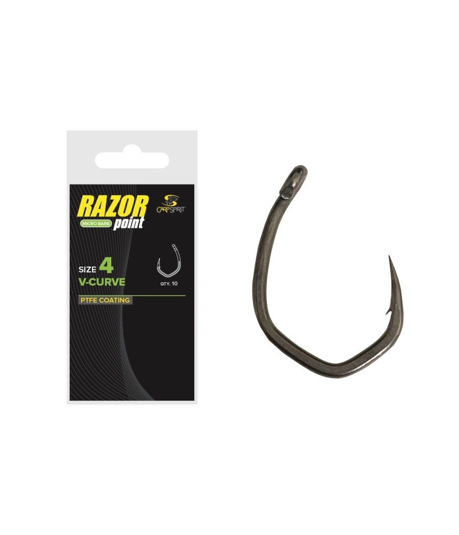 kaper sklep CARP SPIRIT HACZYK V-CURVE Microbarb r.6