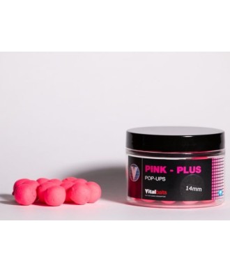 Vital Baits Pop-up Pink - Plus 18mm 50g Fluo różowy nęcnie kulki