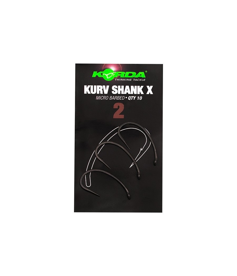 Korda Haczyki Kurv Shank X nr 2 10szt