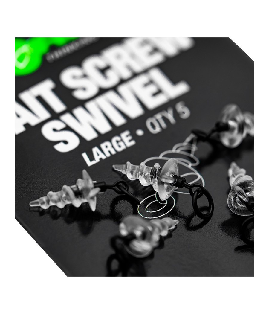 Korda Micro Ring Swivel Bait Screw Large 5 szt.