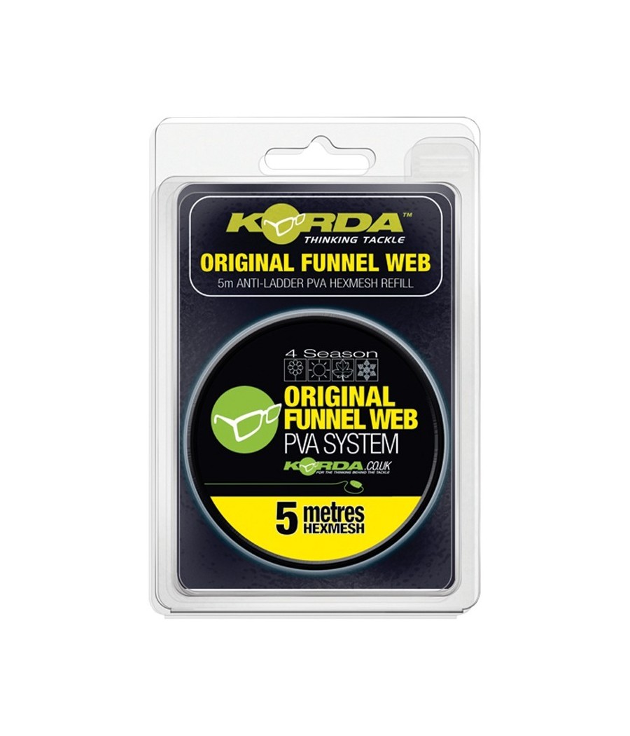 Korda PVA REFILL Original Funnel Web HEX 5m