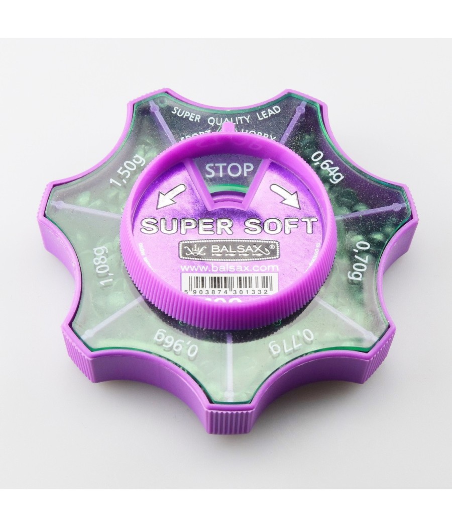 Balsax Ołów Wędkarski Super Soft 100g 0.64 - 1.50g