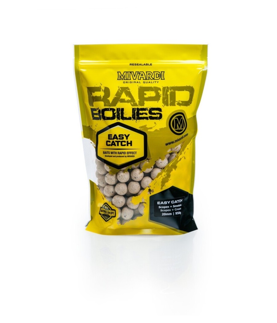 Mivardi Boilies Rapid Easy Cach Scopex + Cream 16mm 950g