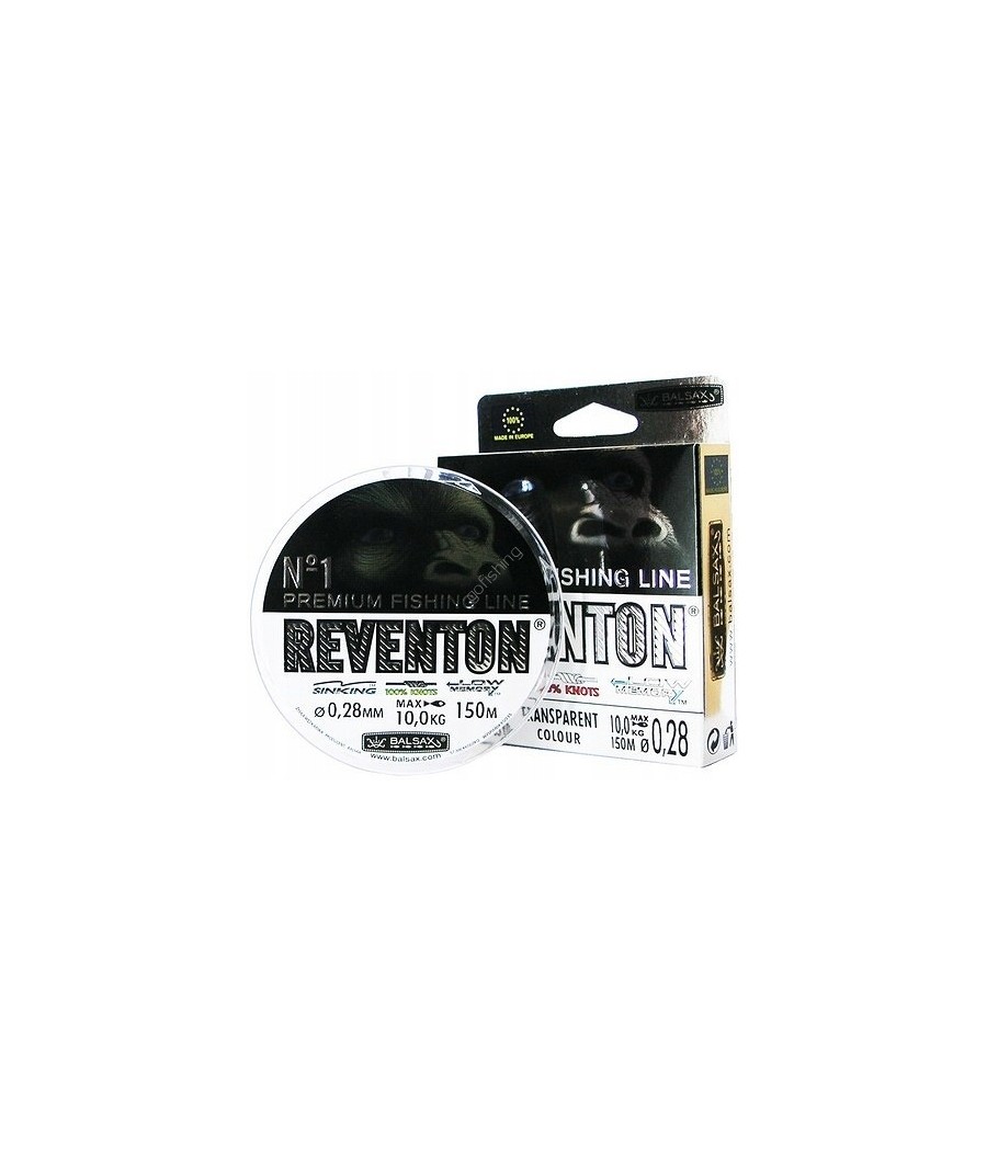 kaper sklep Balsax Żyłka REVENTON 0.25mm/8kg/150m TRANSPARENT