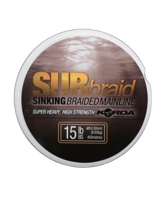 Korda Plecionka Sub Braid 450m - 0.30mm // 15lb