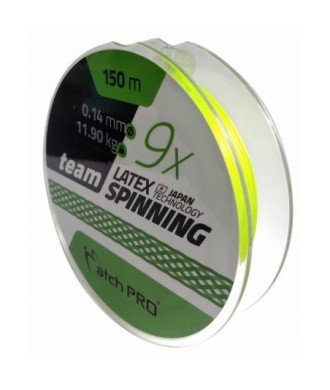 MatchPro 9X SPINNING LATEX Plecionka 150m 0,10mm