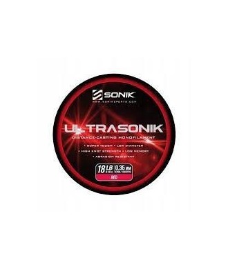 Sonik Żyłka Ultrasonik Red 0.32mm 15lb 1160m