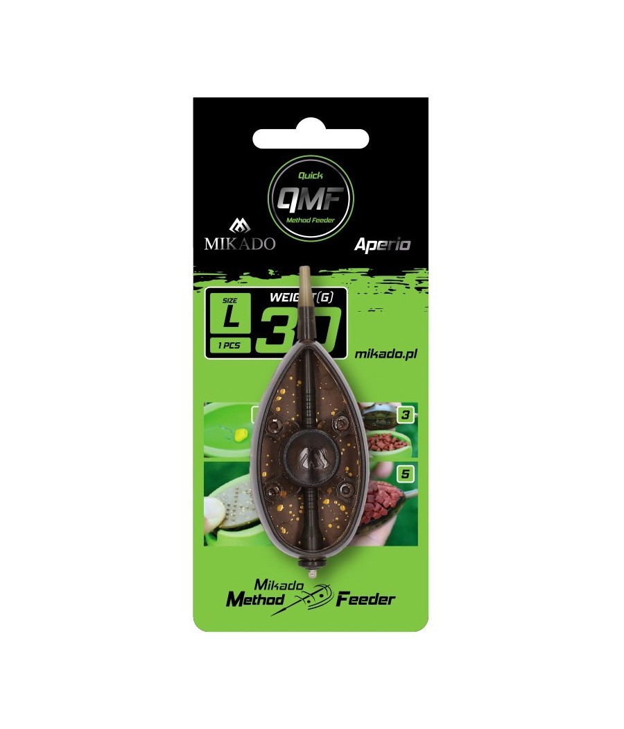 kaper sklep Mikado koszyczek Quick method feeder Aperio  40g L