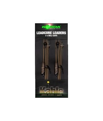 Korda Leadcore Leader Heli Safe Gravel 1m 2szt