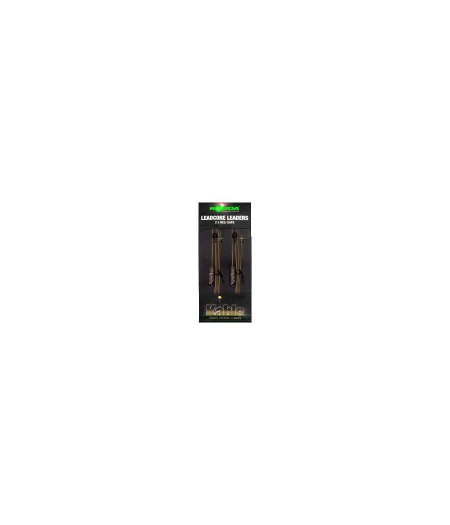 Korda Leadcore Leader Heli Safe Gravel 1m 2szt Korda Leadcore Leader Heli Safe Gravel 1m 2szt