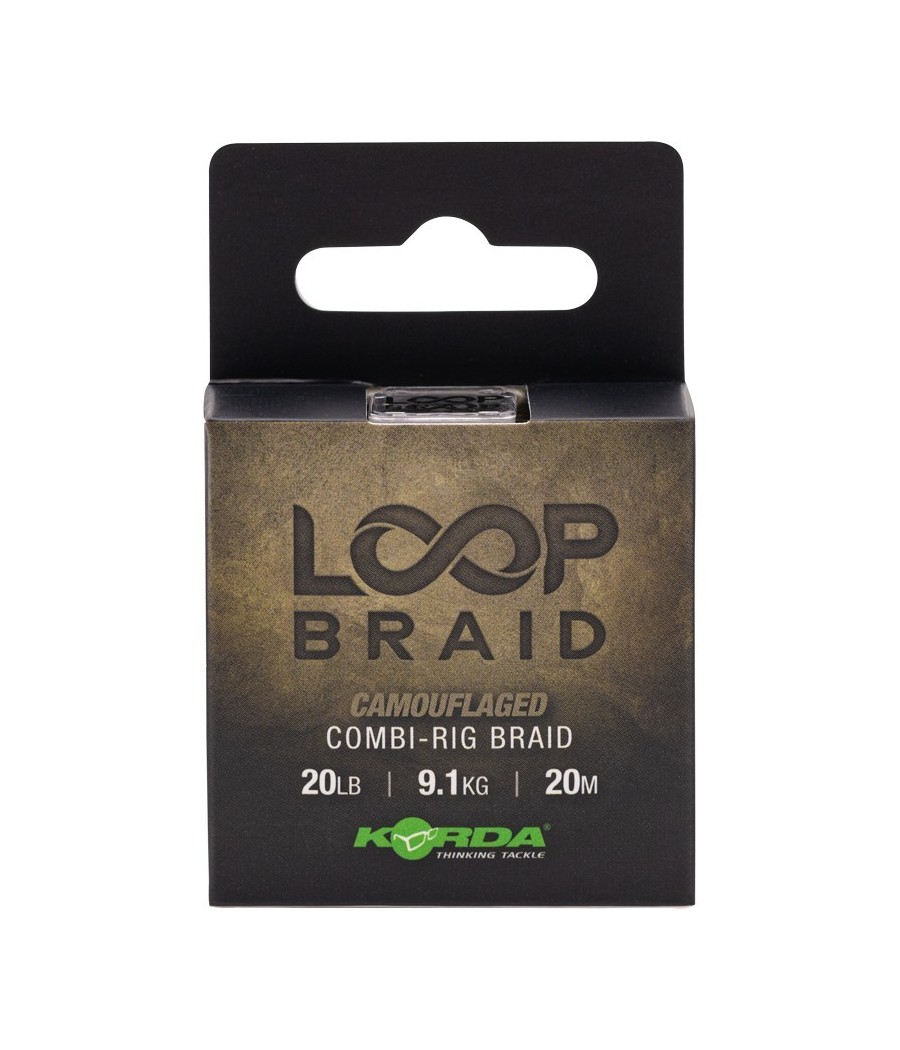 Korda Plecionka Loop Braid 20lb 20m 9.1kg Camou