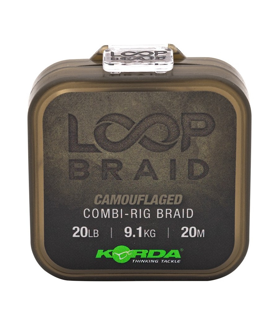 Korda Plecionka Loop Braid 20lb 20m 9.1kg Camou