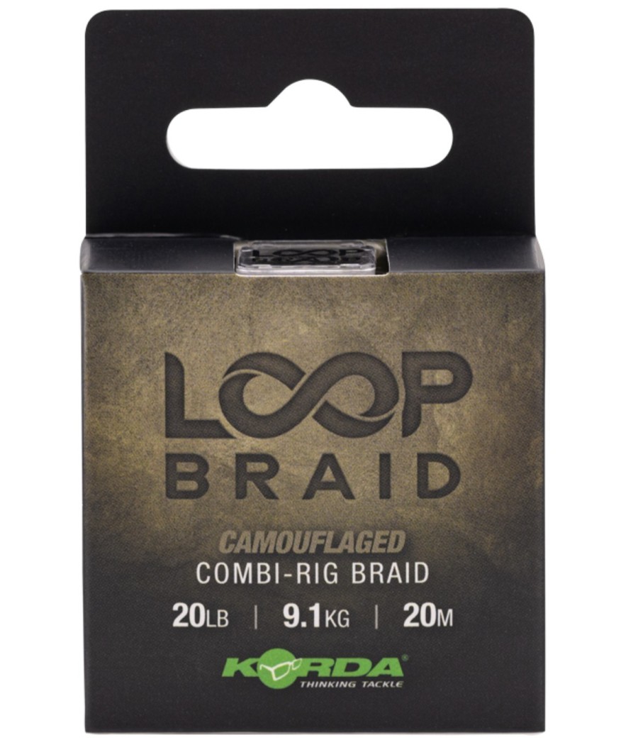 Korda Plecionka Loop Braid 20lb 20m 9.1kg Camou