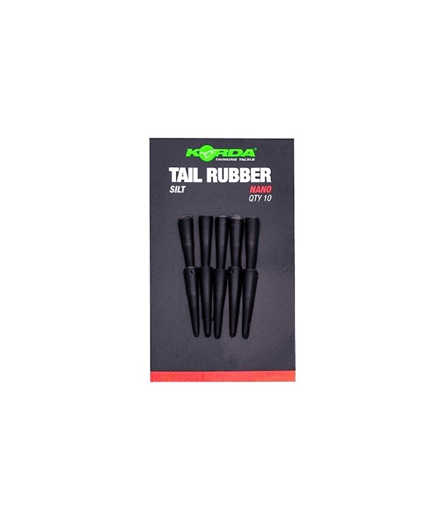 KORDA TAIL RUBBER NANO 10szt Weed
