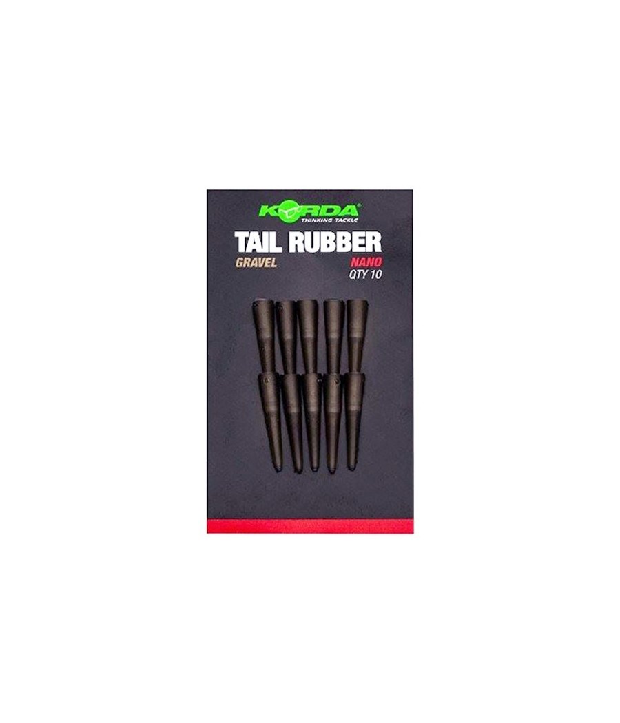 KORDA TAIL RUBBER NANO 10szt GRAVEL