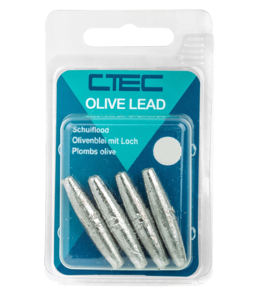 C-Tec Long Olive Sinker Ciężareki 50g 2szt