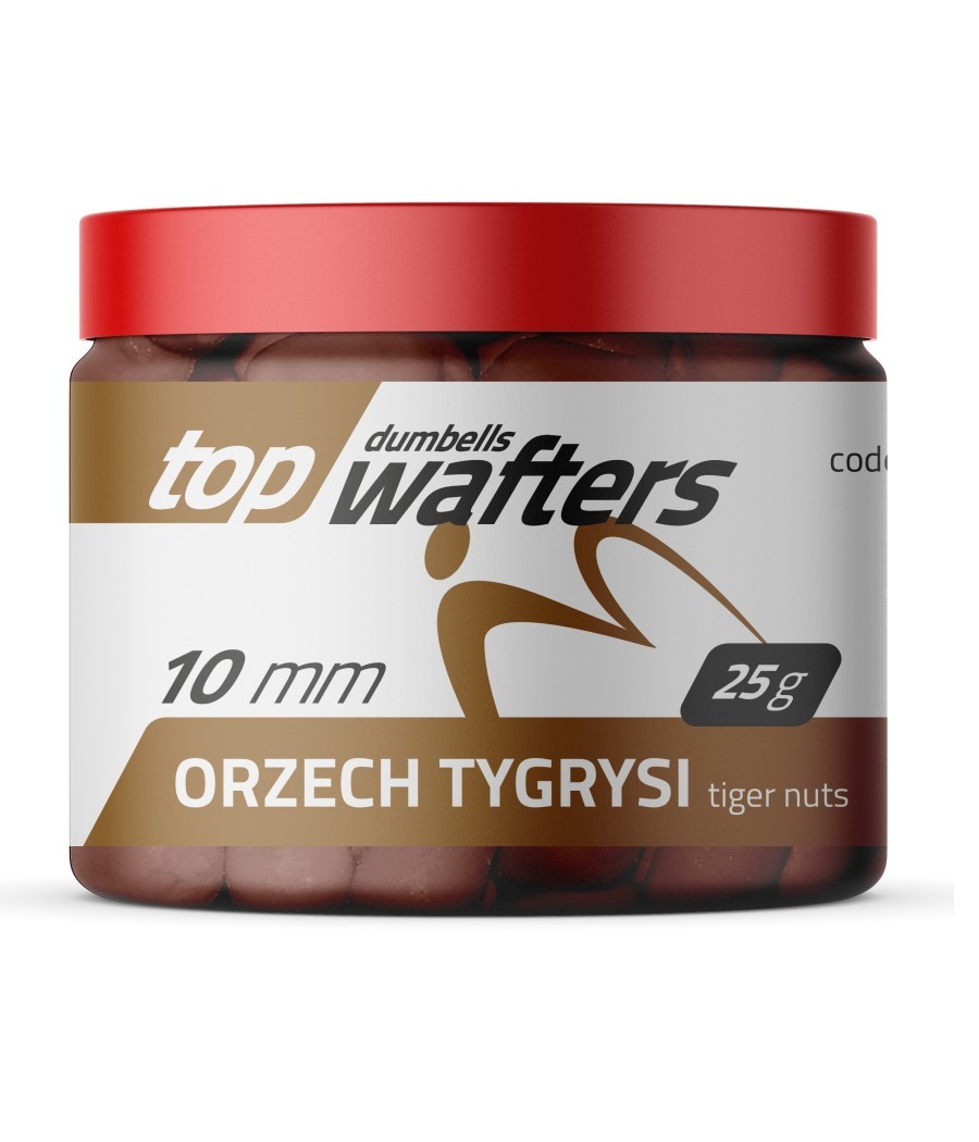 kaper sklep MatchPRO Top Dumbells Wafters Orzech Tygrysi 10mm 25g