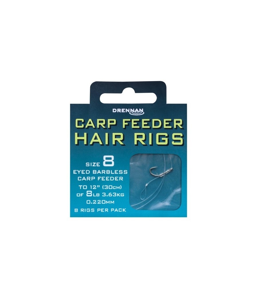 Kaper Sklep Drennan CARP FEEDER HAIR RIGS Przypon roz. 8 0.220mm