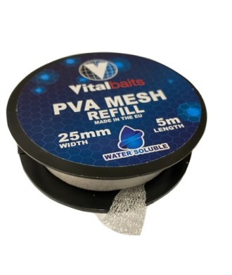 Vital Baits bZapasowa Siatka PVA Mesh 25mm 5m