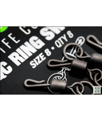 Korda PTFE QC Ring Swivel roz.11 KRĘTLIK z kółkiem