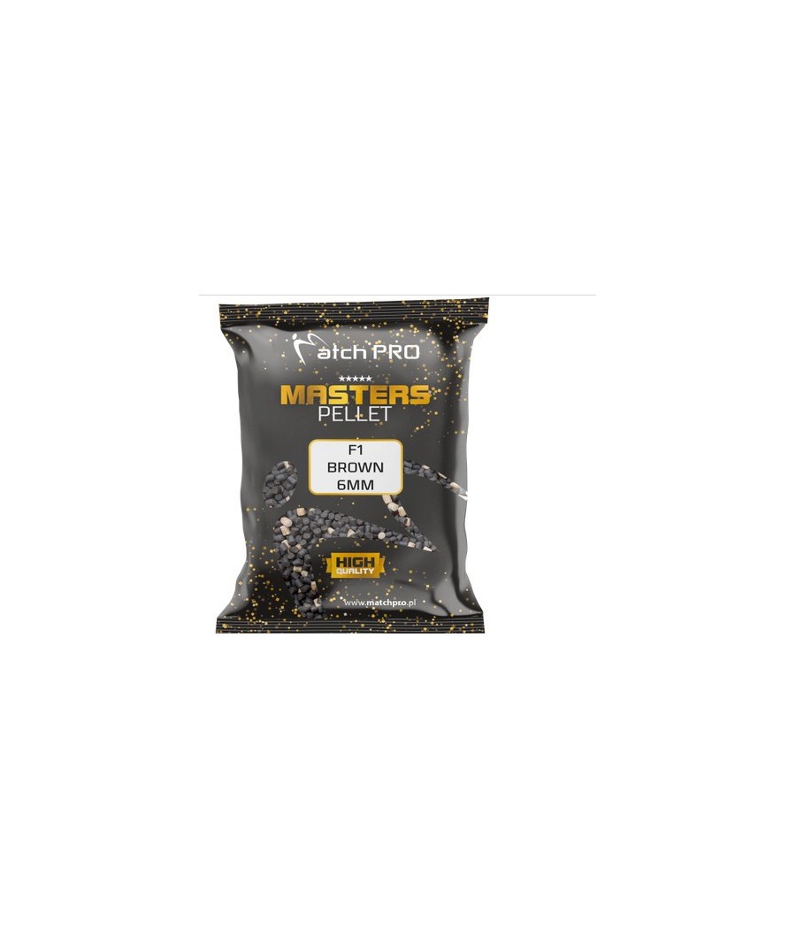 kaper sklep MatchPro Masters Pellet F1 Brown 6mm 700g