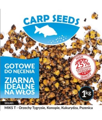 kaper sklep Carp Seeds Orzech Tyg. Konopie Kukurydza Pszenica Miks T 1kg