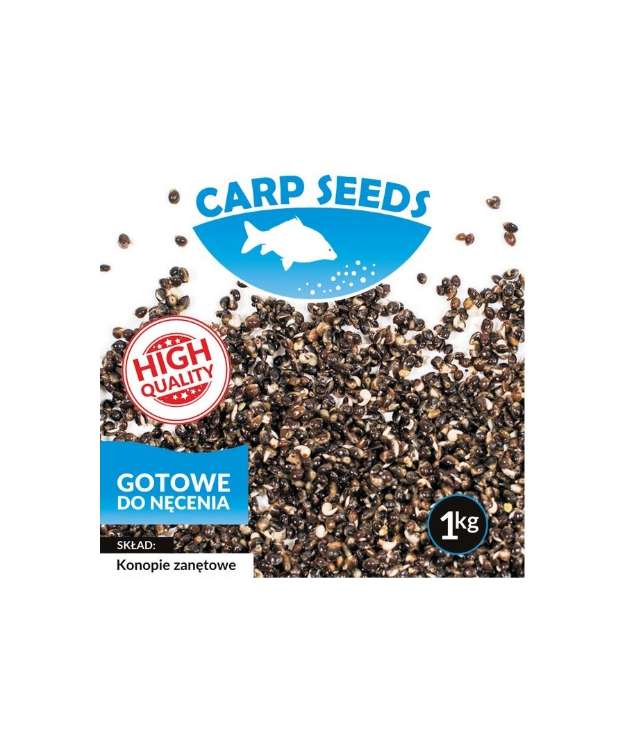 kaper sklep Carp Seeds Konopie zanętowe 1kg