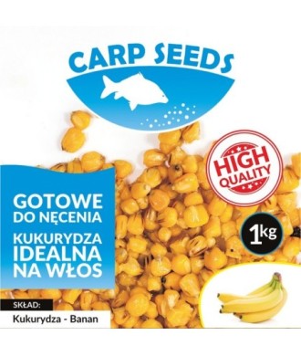 Carp Seeds Duże ziarna Kukurydza Banan 1kg