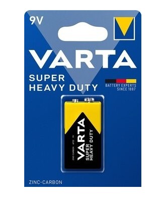 kaper sklep VARTA Bateria 9V 6F22 SUPER HEAVY DUTY1szt blister