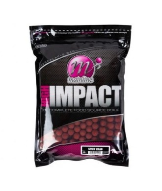 Mainline High Impact Boilies Spicy Crab 1kg 15mm