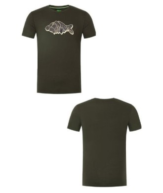 Korda Koszulka Outline Tee Dark Olive