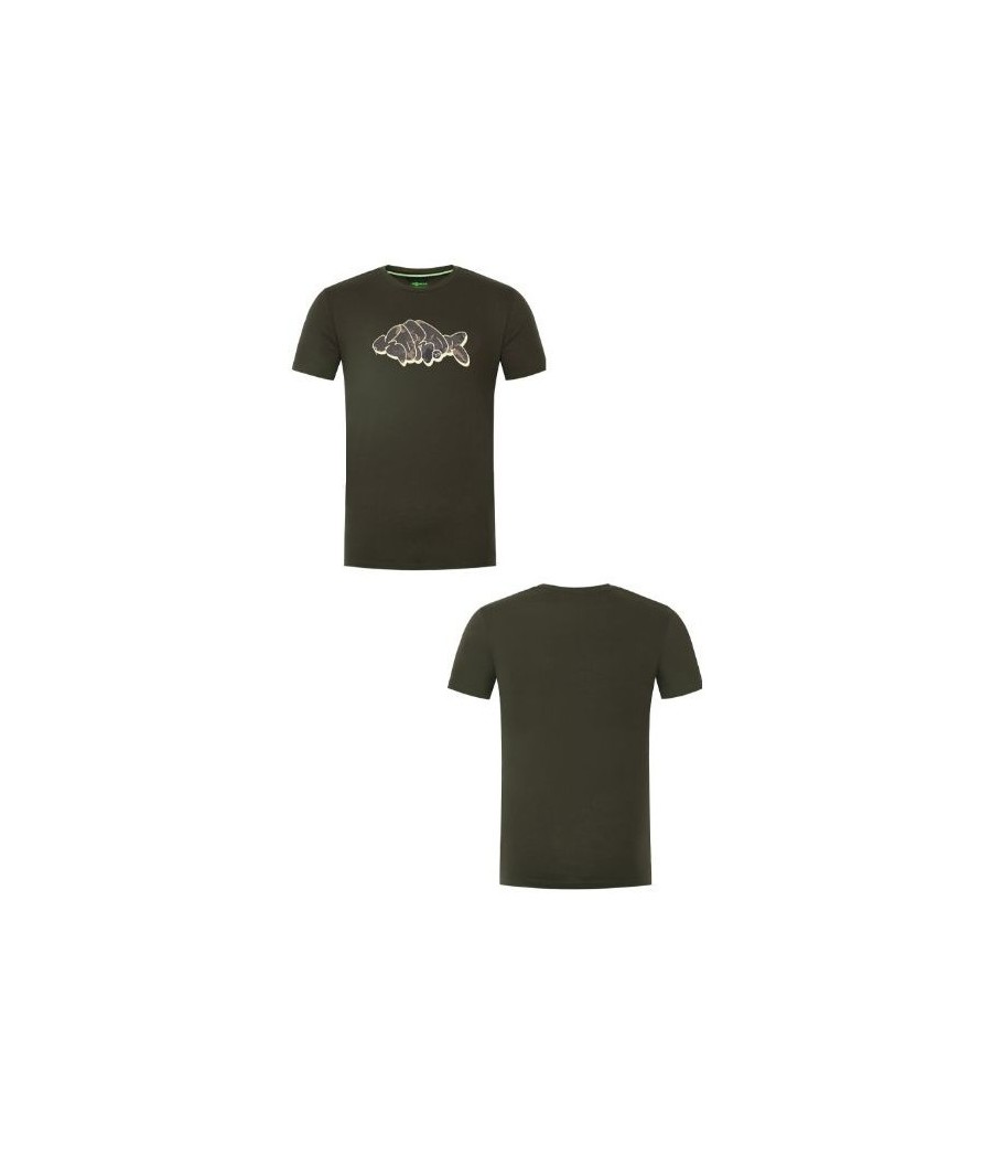 kaper sklep Korda Koszulka Outline Tee Dark Olive 3XL