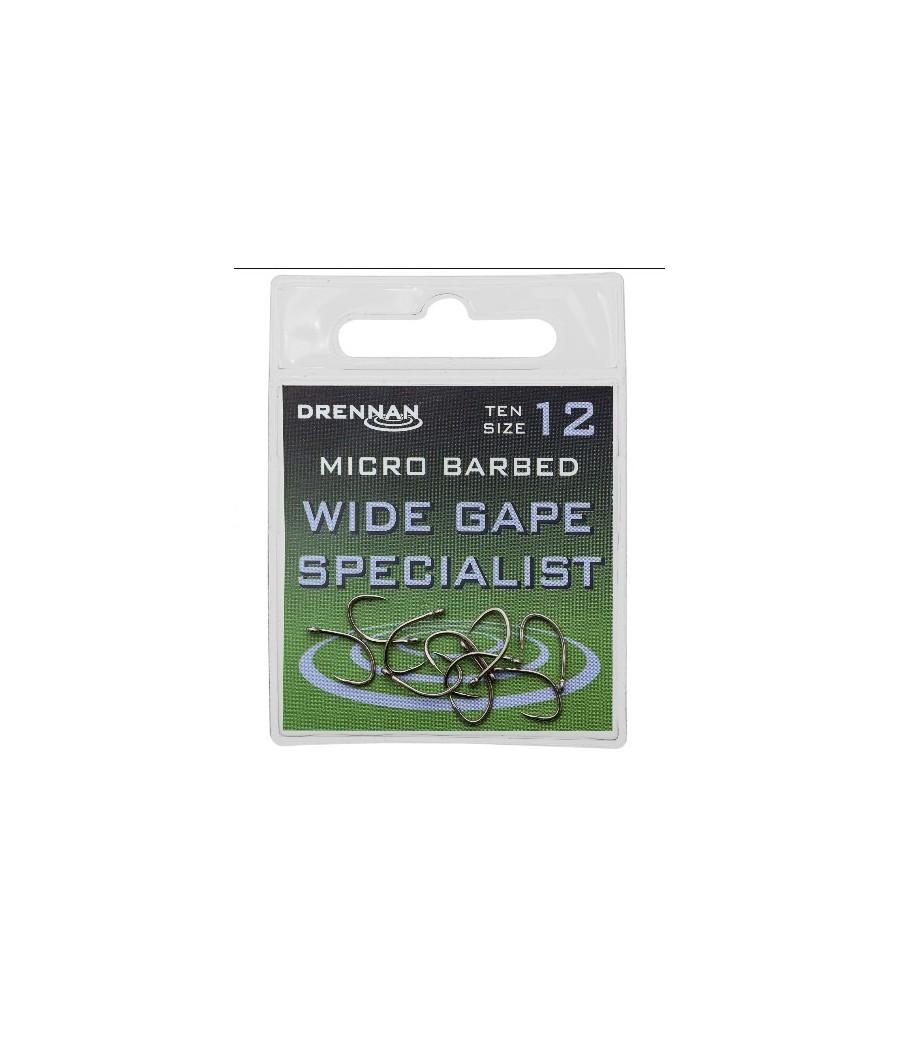 Drennan Haczyki Wide Gape Specialist nr 8 10 szt