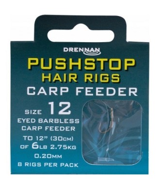 kaper sklep Drennan Przypony PUSHSTOP H'RIG Carp Feeder nr 10