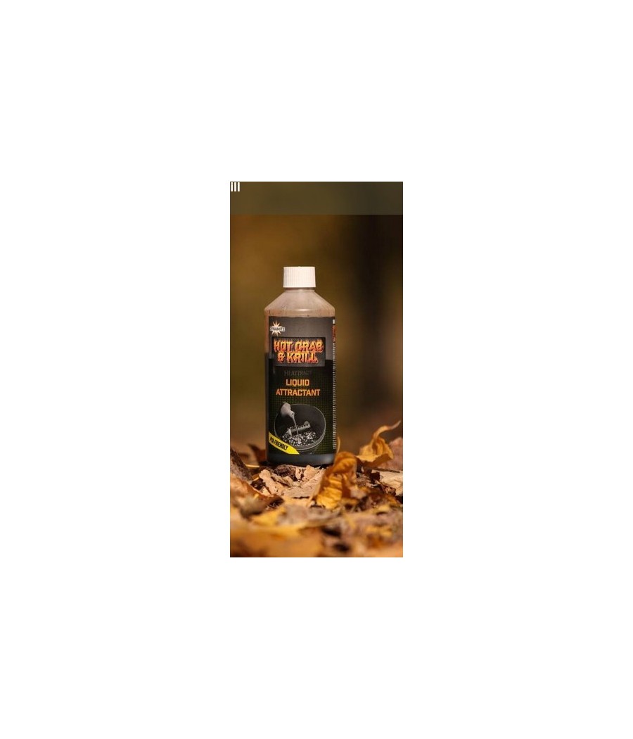kaper sklep Dynamite Baits Hot Crab Krill 500ml Liquid Attractant
