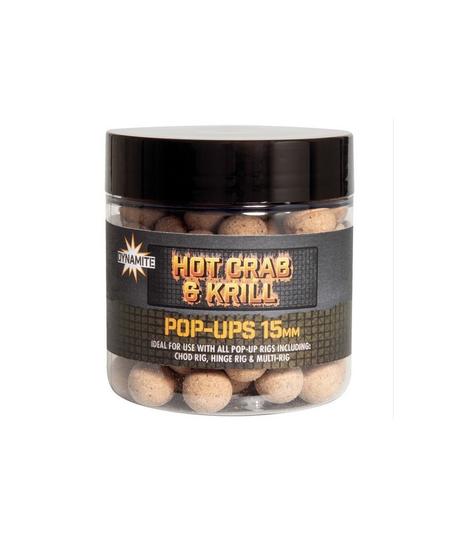 kaper sklep Dynamite Baits Pop Up 15mm Hot Crab Krill