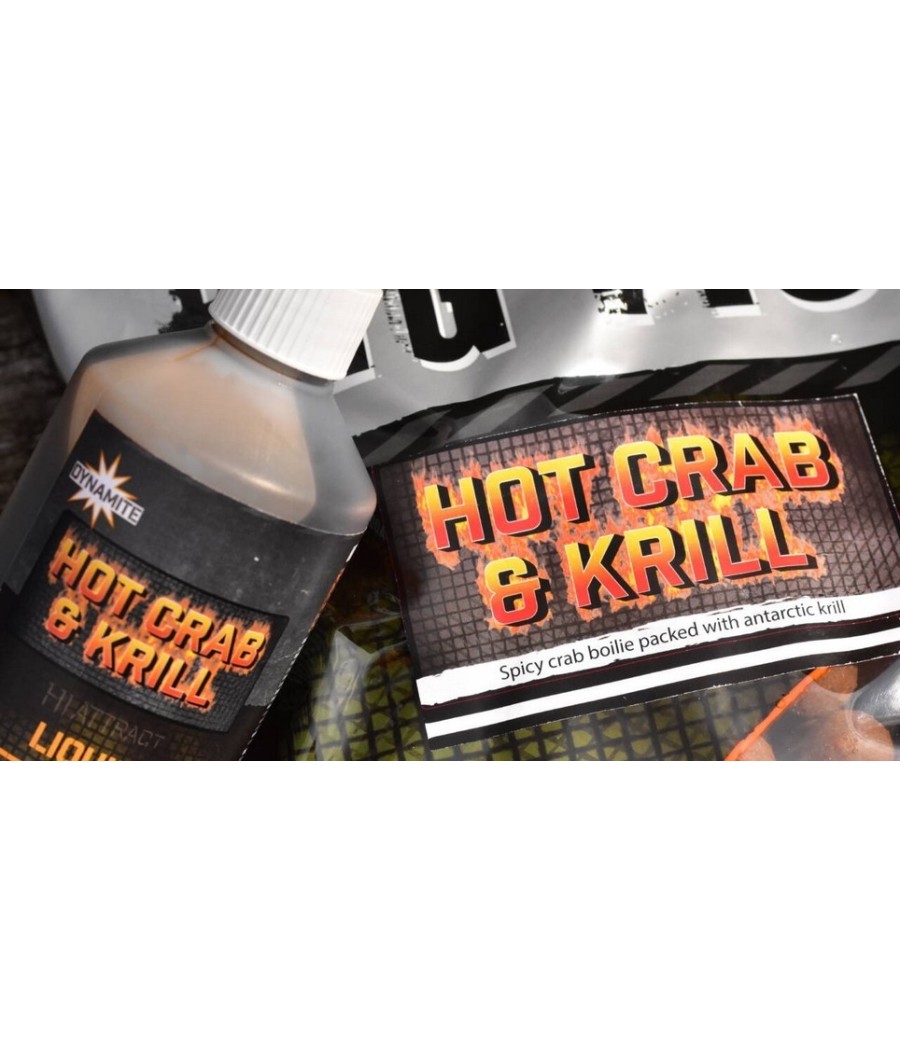 kaper sklep Dynamite Boilies Hot Crab Krill 15mm Boilie 1kg