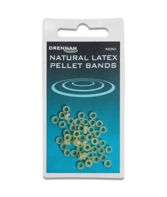 Drennan naturalne latex pellet gumki micro 50szt