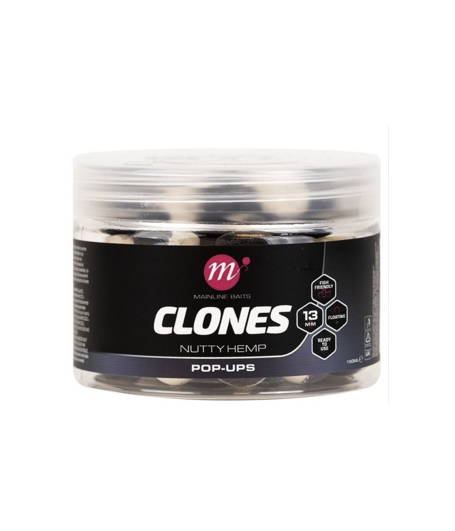 kaper sklep Mainline Clones Pop-Ups 13mm o smaku Nutty Hemp 150ml