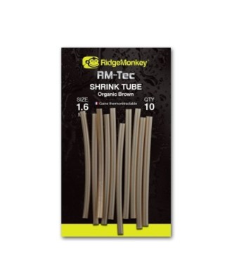 Ridge Monkey Shrink Tube Organic Brown 1,6mm 10szt