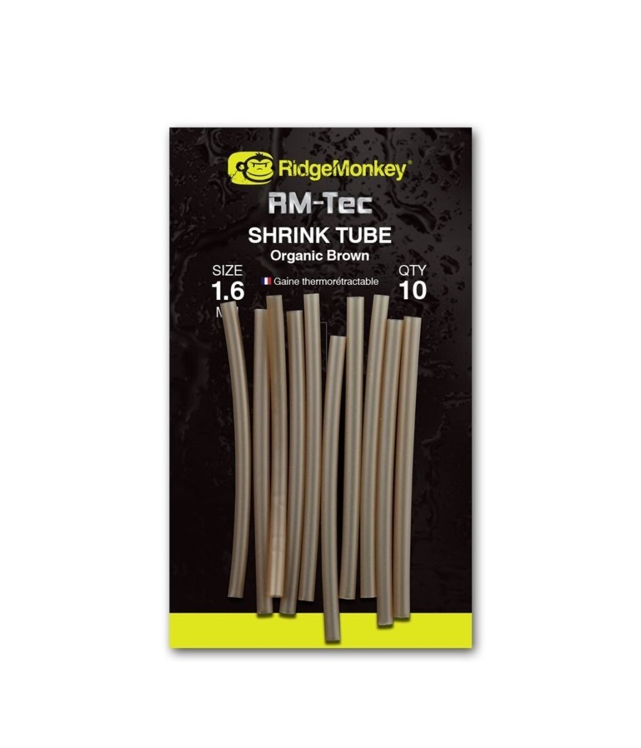 Ridge Monkey Shrink Tube Organic Brown 1,6mm 10szt