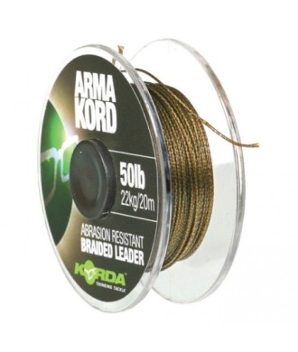 kaper sklep KORDA Arma-Kord braided Leader 50LB 20m strzałowa