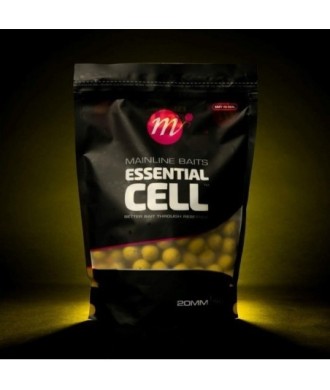 MAINLINE Shelf Life Boilies Essential Cell 20mm 1kg