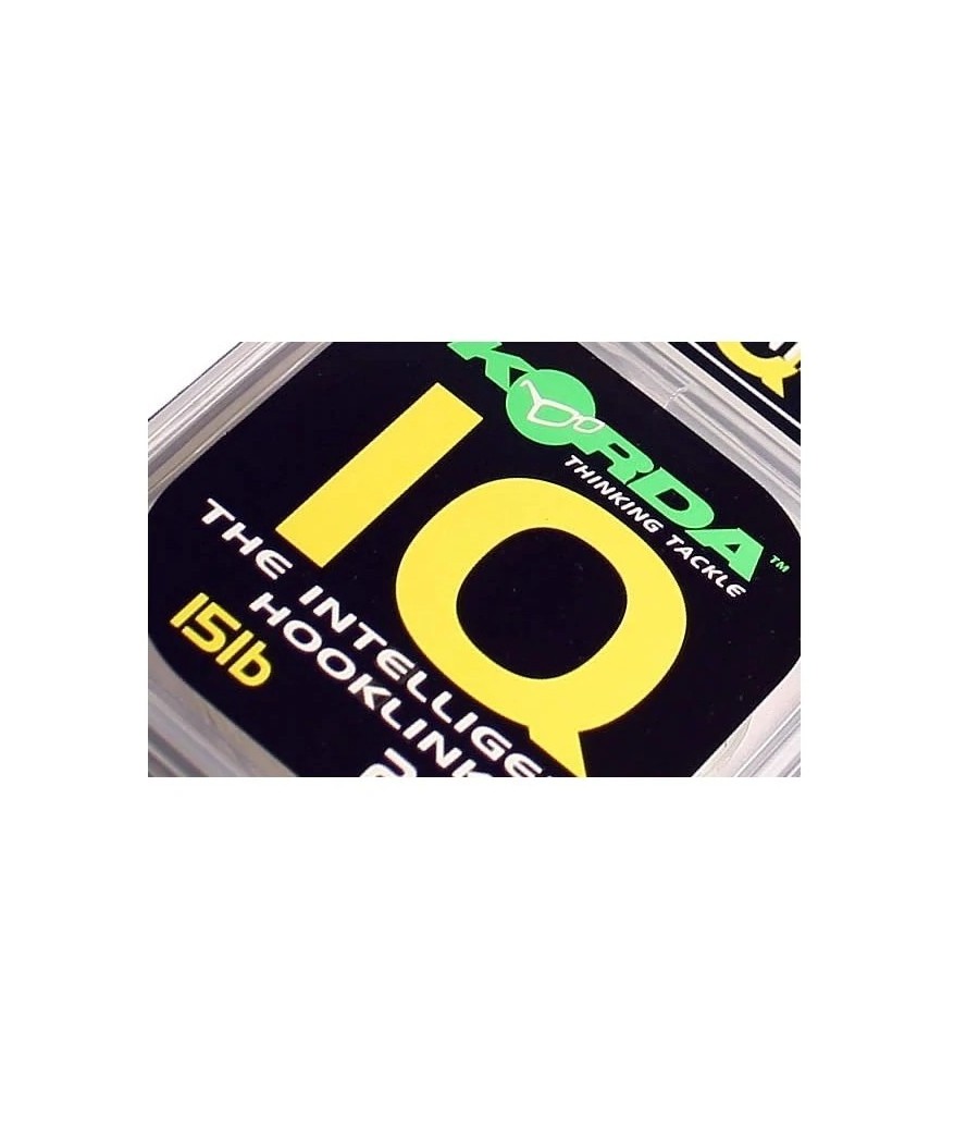 sklep kaper Korda IQ sztywny Fluorocarbon Hooklink 25LB 20m