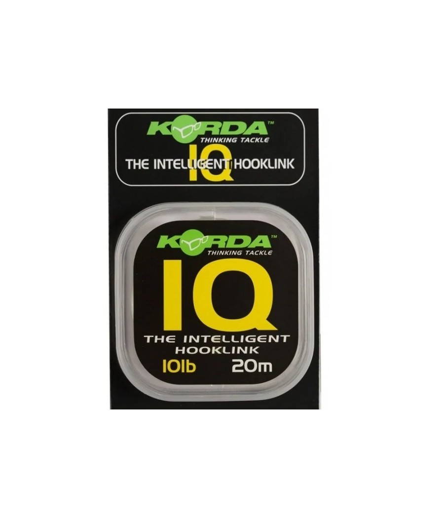 sklep kaper Korda IQ sztywny Fluorocarbon Hooklink 25LB 20m